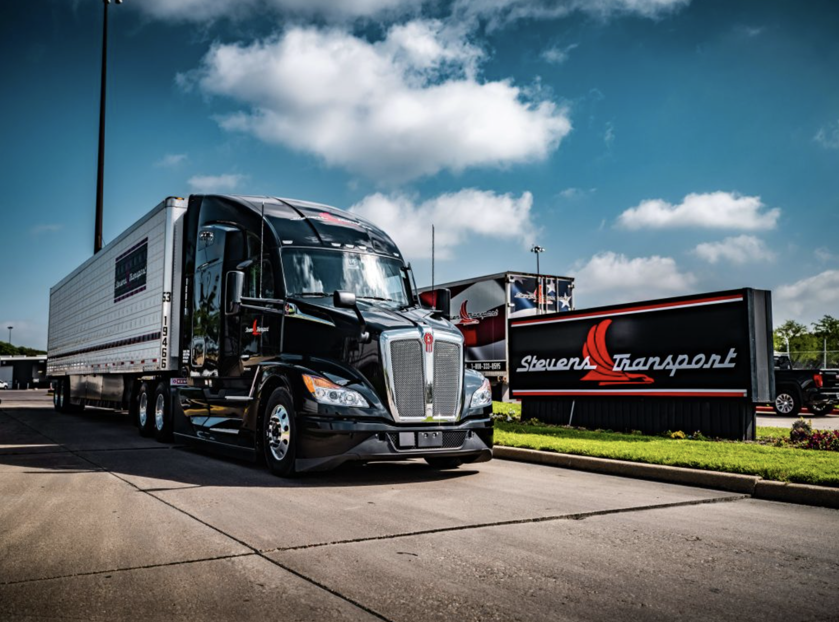 Stevens Transport Truck